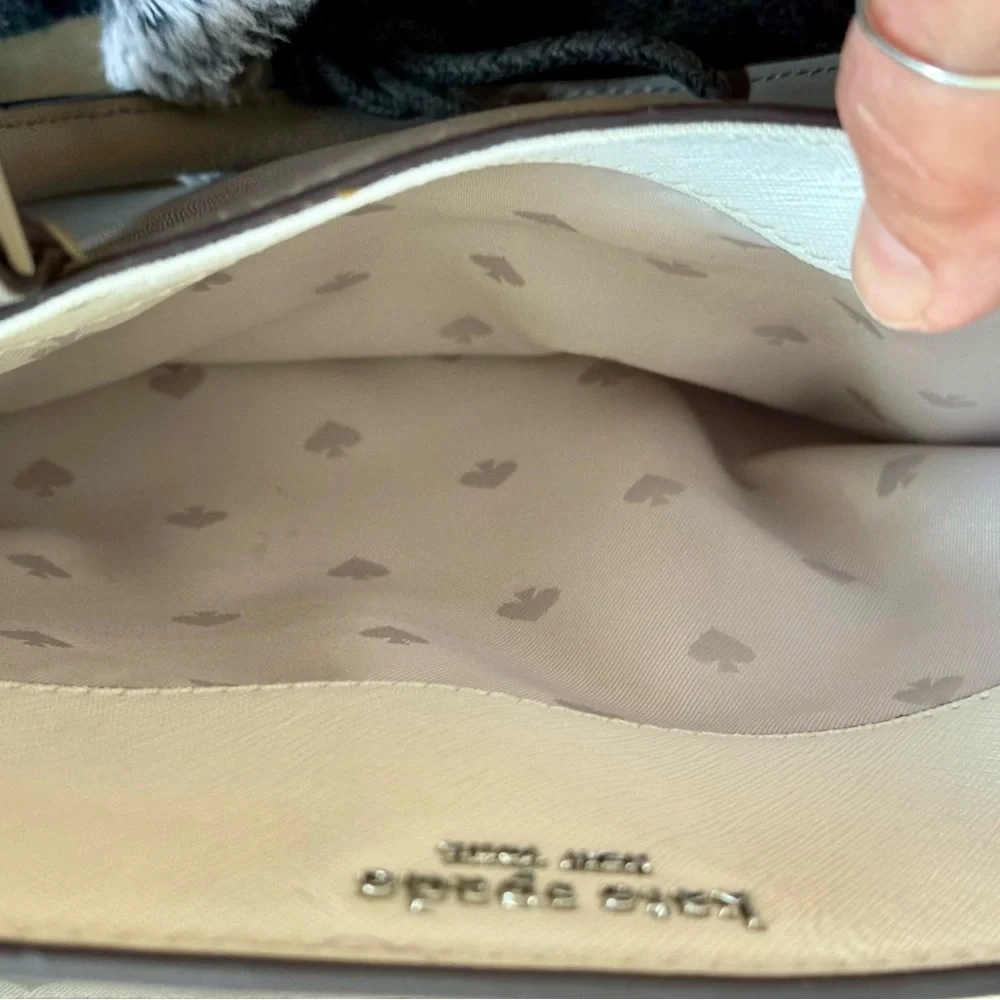 Kate Spade New York Cameron Street Candace Satchel Blush/Stone Saffiano Leather